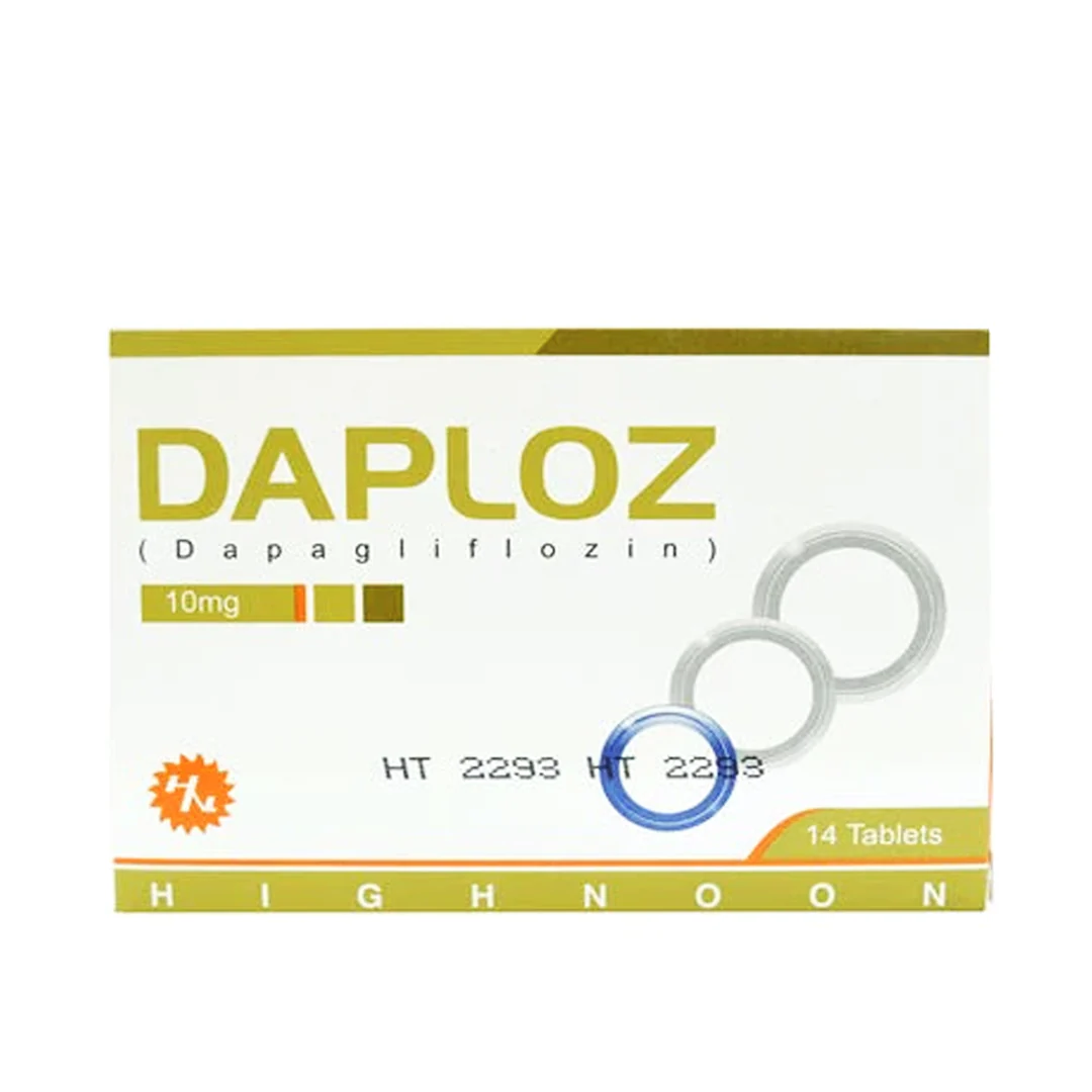 Daploz (Dapagliflozin) 10mg, 14 Ct - Highnoon - Image 2