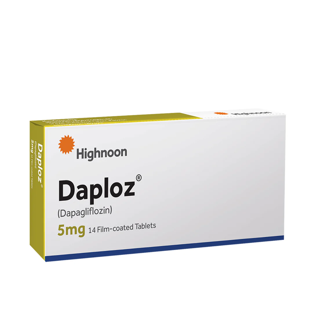 Daploz (Dapagliflozin) 5 mg, 14 Ct - Highnoon