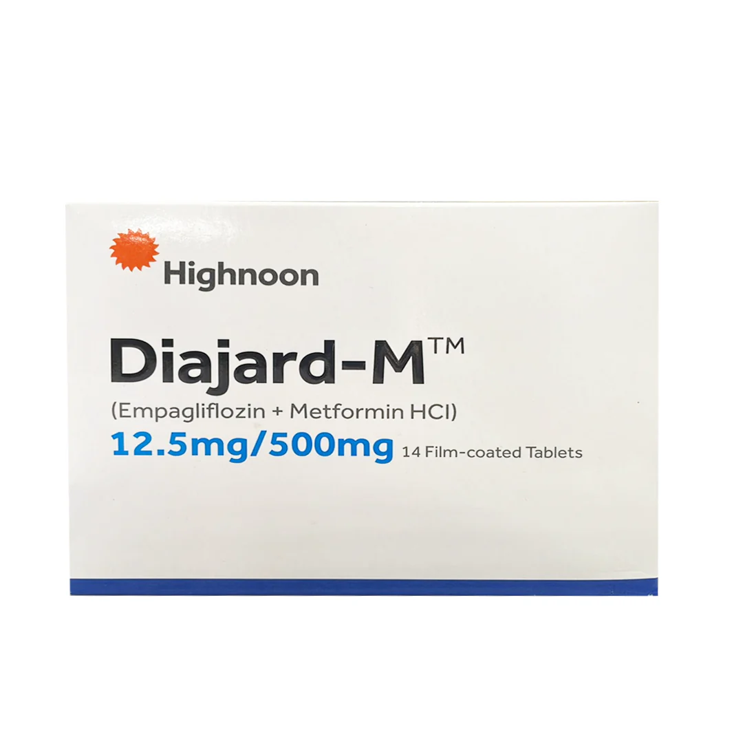 Diajard-M (Empagliflozin/Metformin) 12.5mg/500mg Tablets, 14 Ct - Highnoon