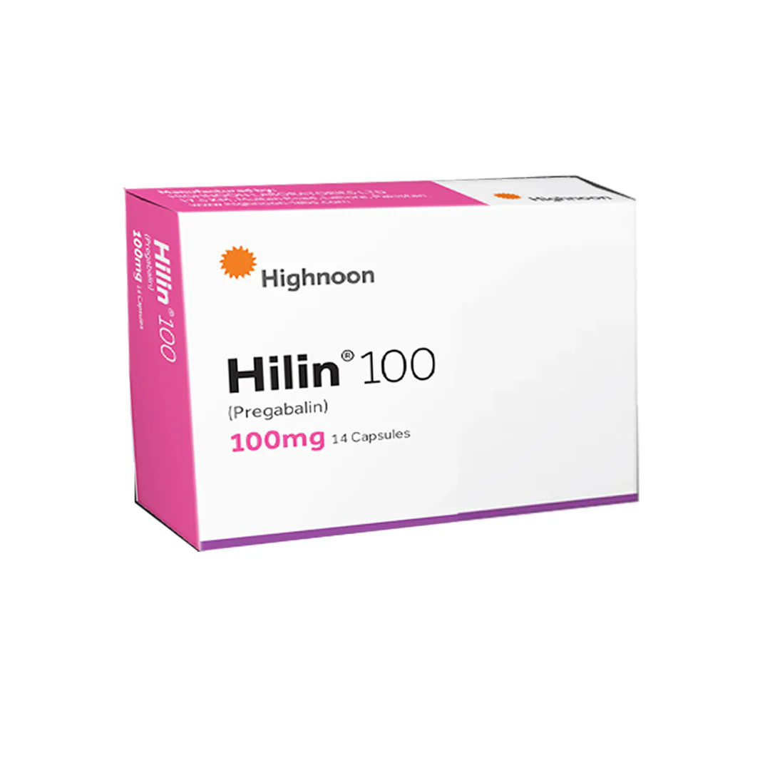 Hilin (Pregabalin) 100mg, 14 Ct - Highnoon