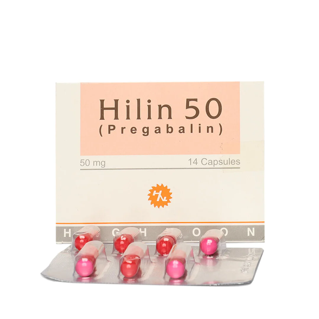Hilin (Pregabalin) 50mg, 14 Ct - Highnoon - Image 2