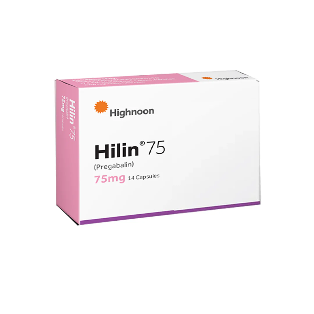 Hilin (Pregabalin) 75mg, 14 Ct - Highnoon