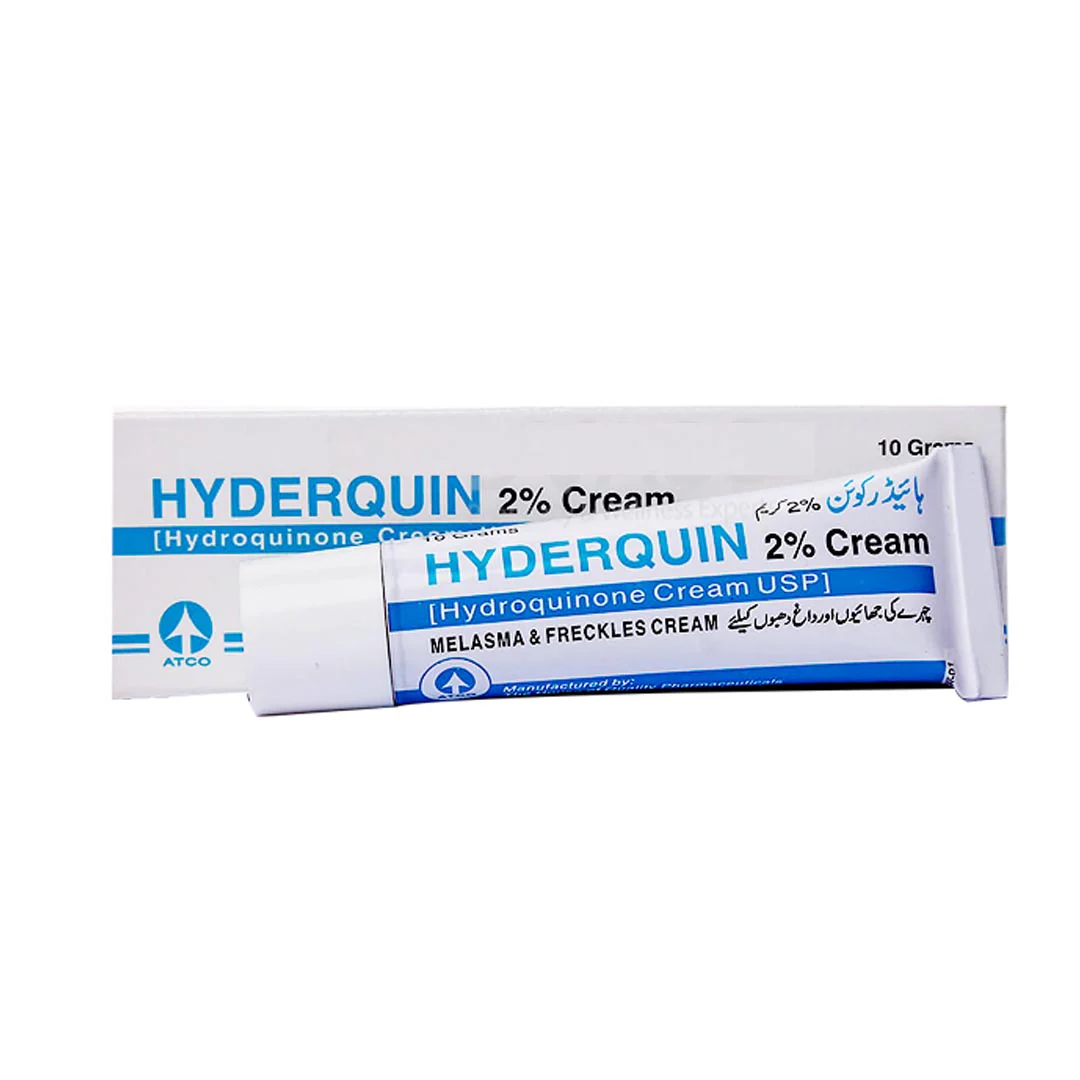 Hyderquin (Hydroquinone) 2% Cream, 10g - ATCO