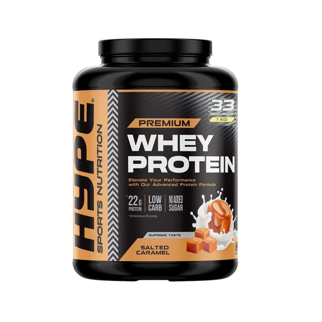 Hype Premium Whey Protein (Salted Caramel), 1 Kg
