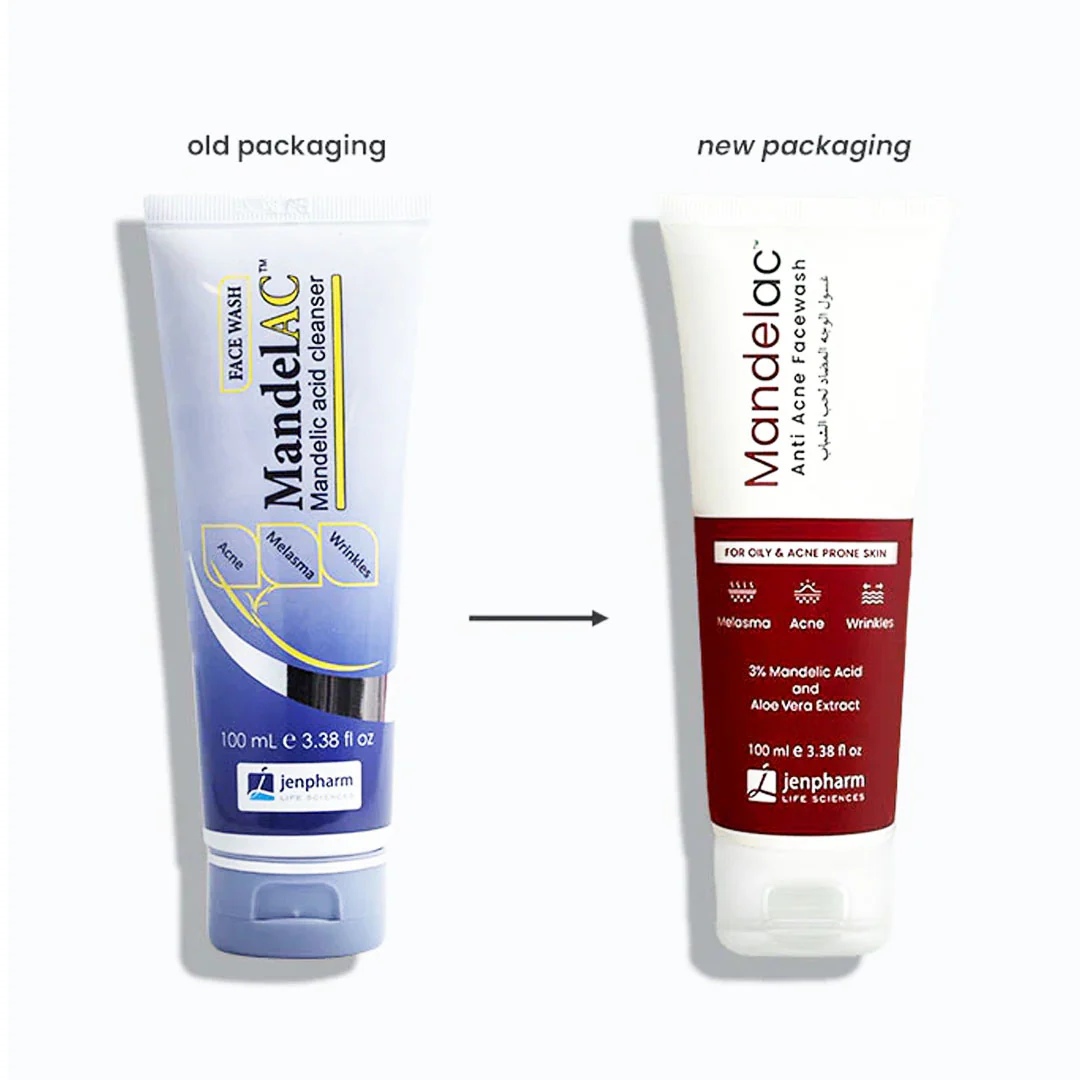 MandelAC Face Wash, 100ml - Jenpharm - Image 2