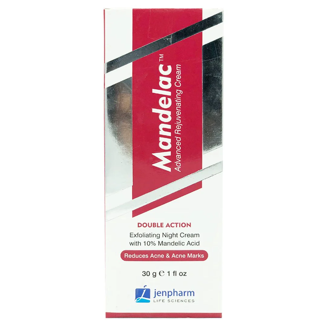 Jenpharm Mandelac Double Action Night Cream, 30g