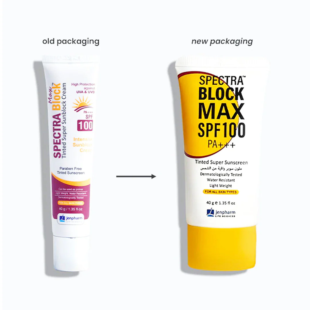 Spectra Block Max Cream, SPF 100 40g - Jenpharm - Image 2