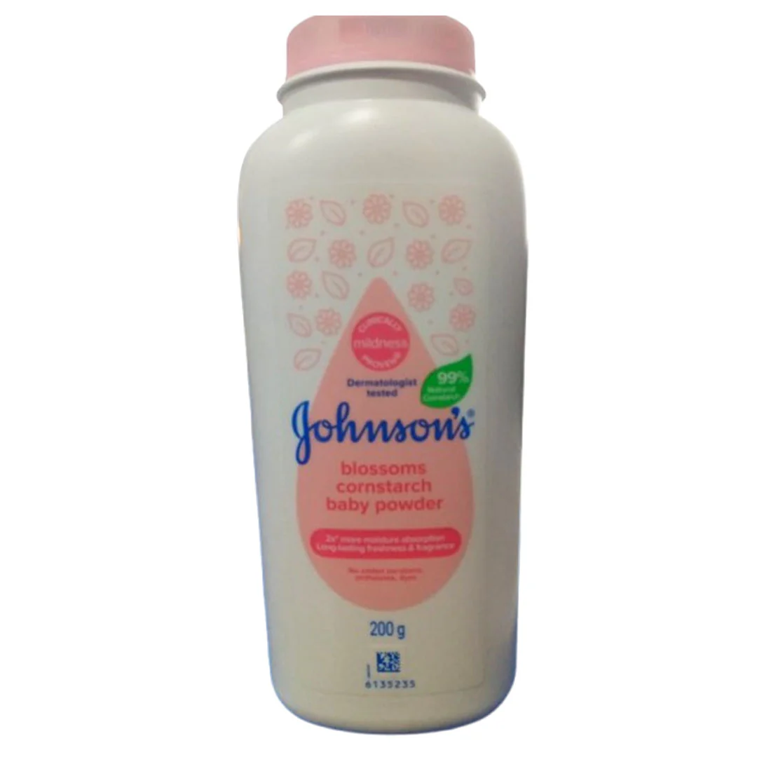 Johnson's Blossoms Cornstarch Baby Powder, 200g - Image 2