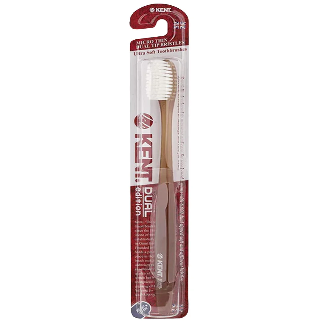 Kent Dual Edition Ultra Soft Toothbrush, 1 Ct - Image 5