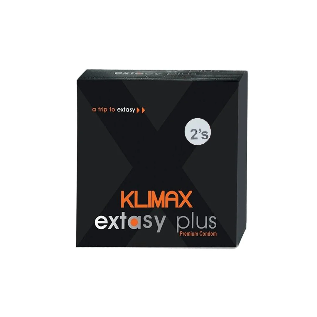 Klimax Extasy Plus Condoms, 2 Ct