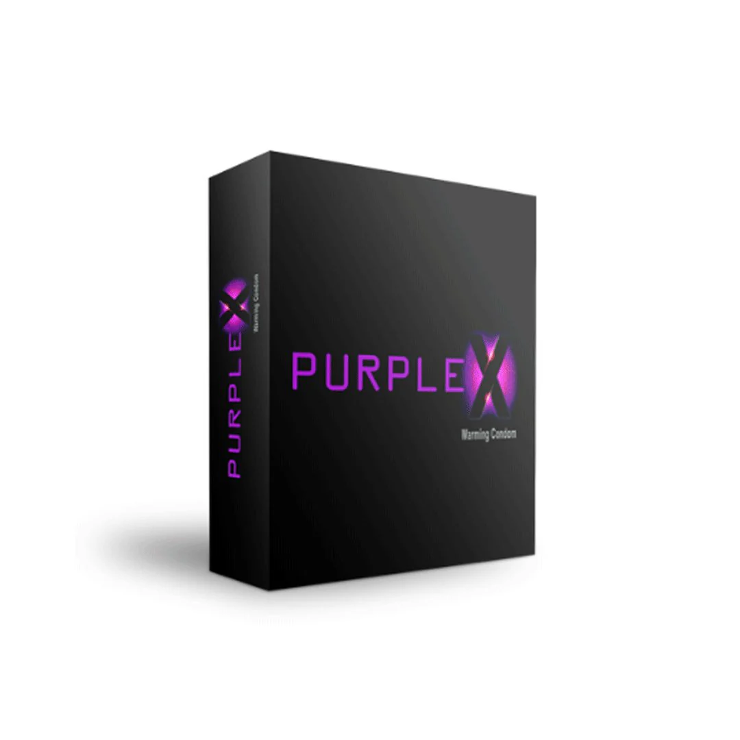 Klimax PurpleX Warming Condoms, 3 Ct