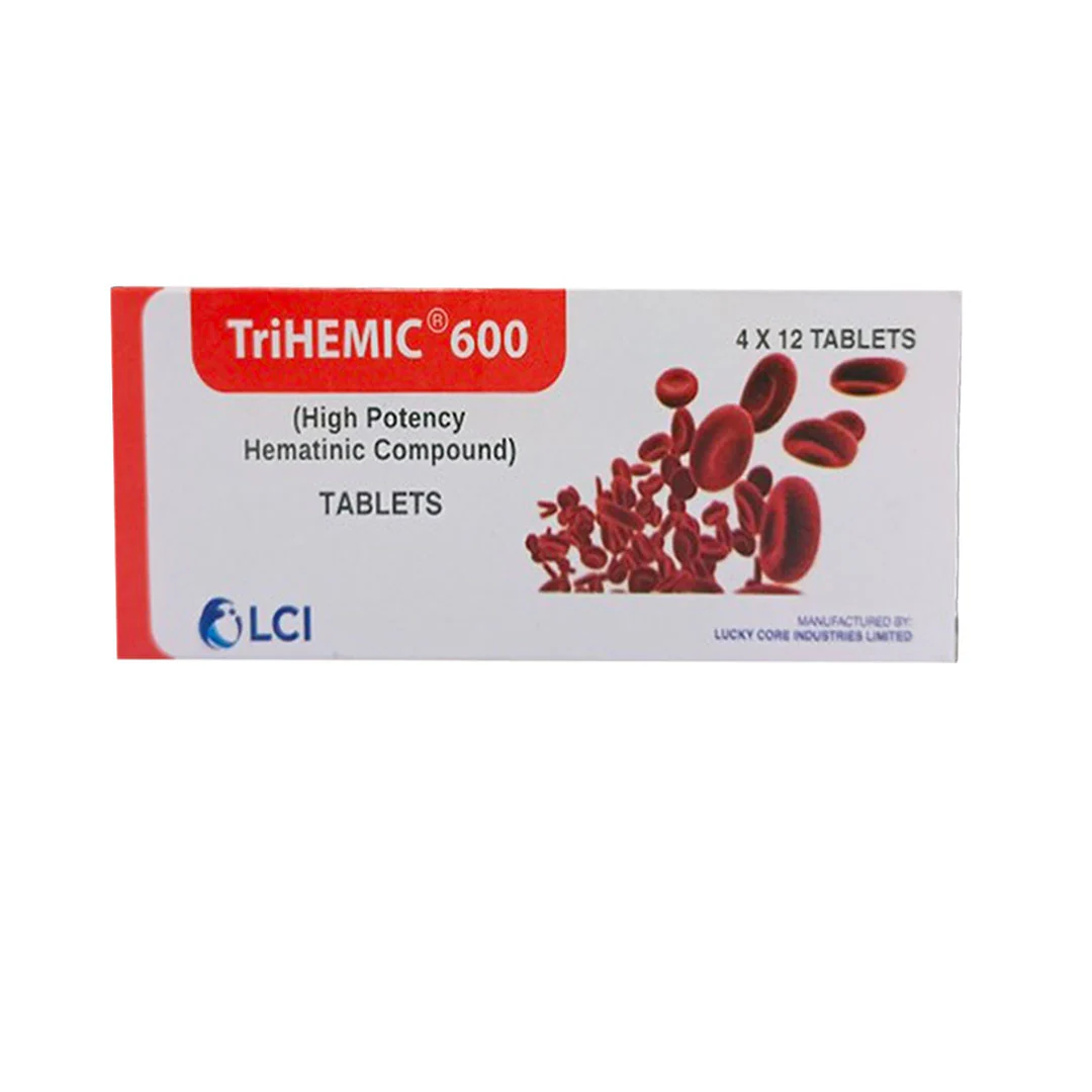 LCI Trihemic Tablets 600, 48 Ct