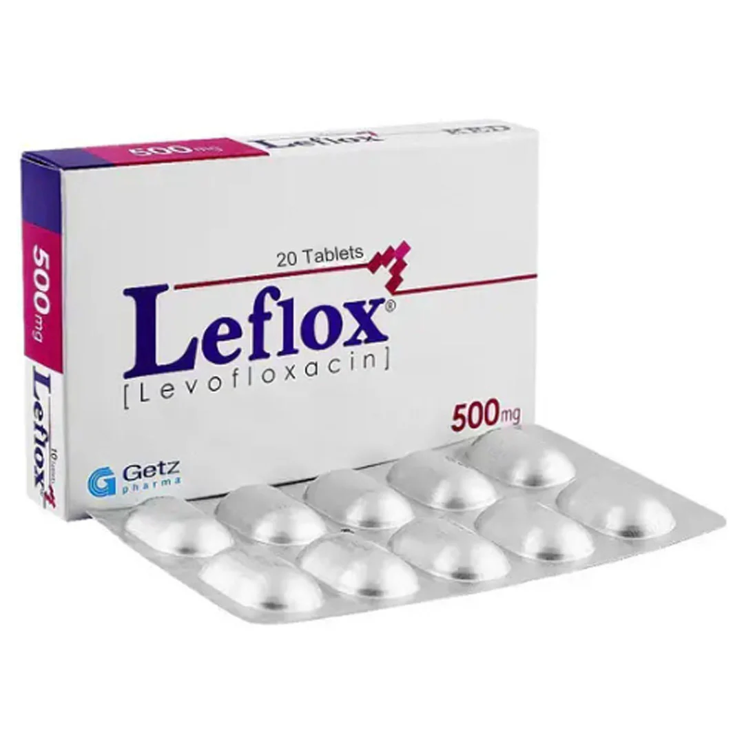 Leflox (Levofloxacin) 500mg, 20 Ct - Getz Pharma