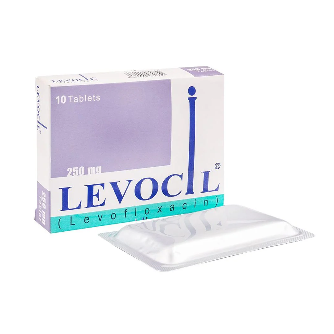 Levocil (Levofloxacin) 250mg, 10 Ct - CCL
