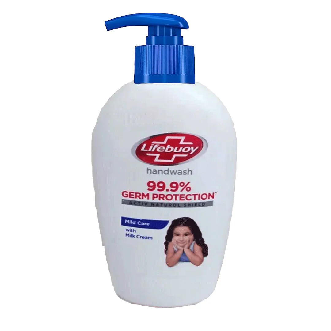 Lifebuoy 99.9% Germ Protection Hand Wash Mild Care, 200ml - Image 2