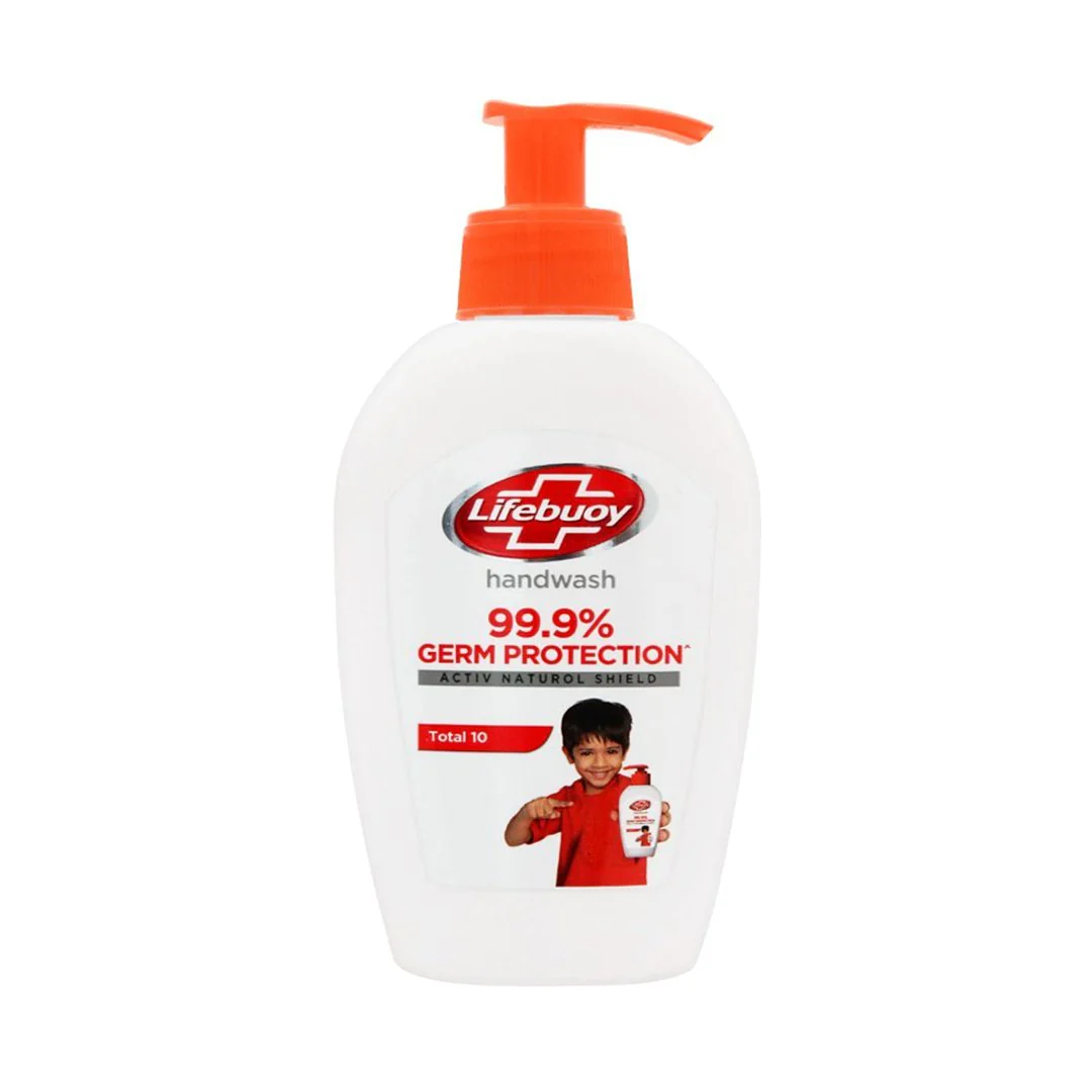 Lifebuoy 99.9% Germ Protection Hand Wash Total 10, 130ml