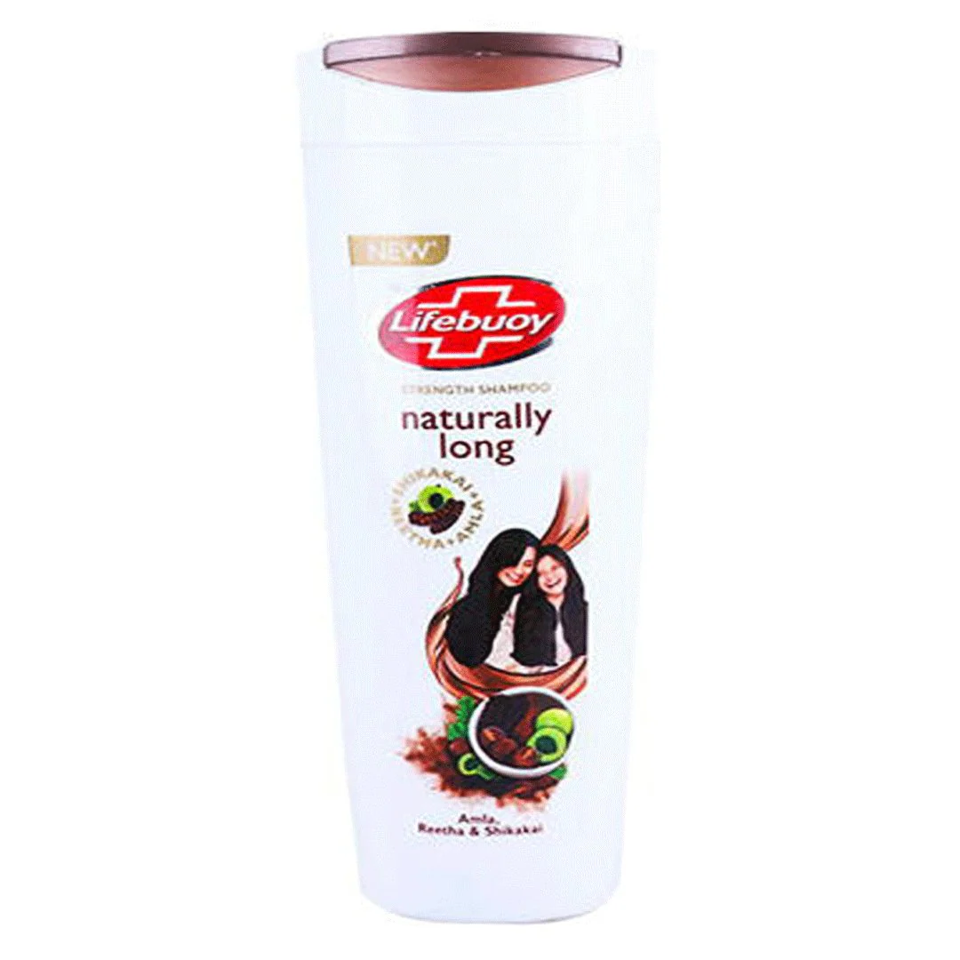 Lifebuoy Naturally Long Shampoo with Amla, Reetha & Shikakai, 370ml