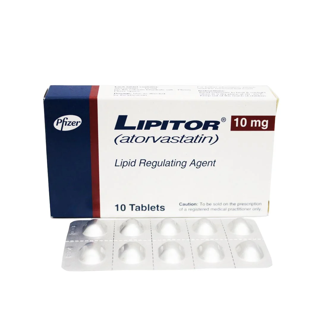 Pfizer Lipitor (Atorvastatin) 10mg, 10 Ct