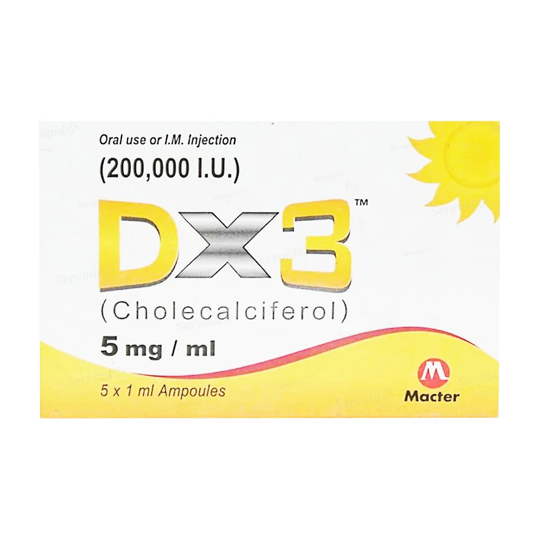 Macter DX3 Injection 5mg (200,000 IU), 5 Ct