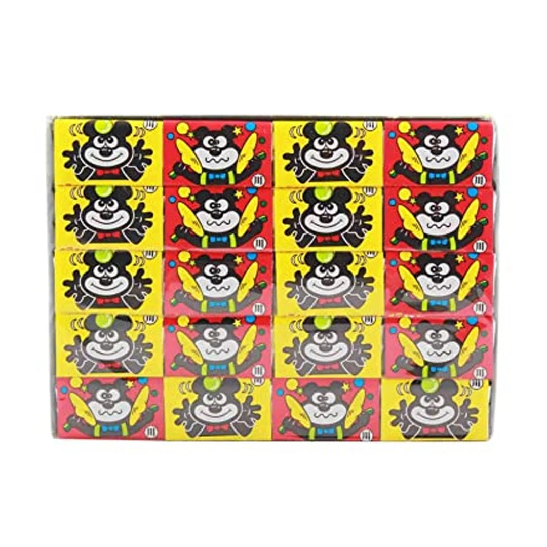 Tattoo Fusen Bubble Gum, 60 Ct