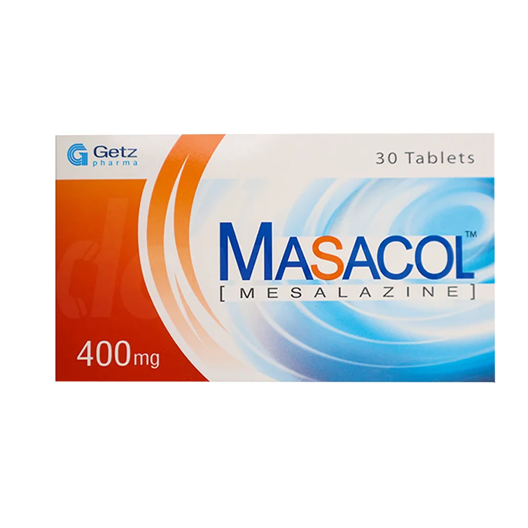 Masacol (Mesalazine) 400mg, 30 Ct - Getz Pharma