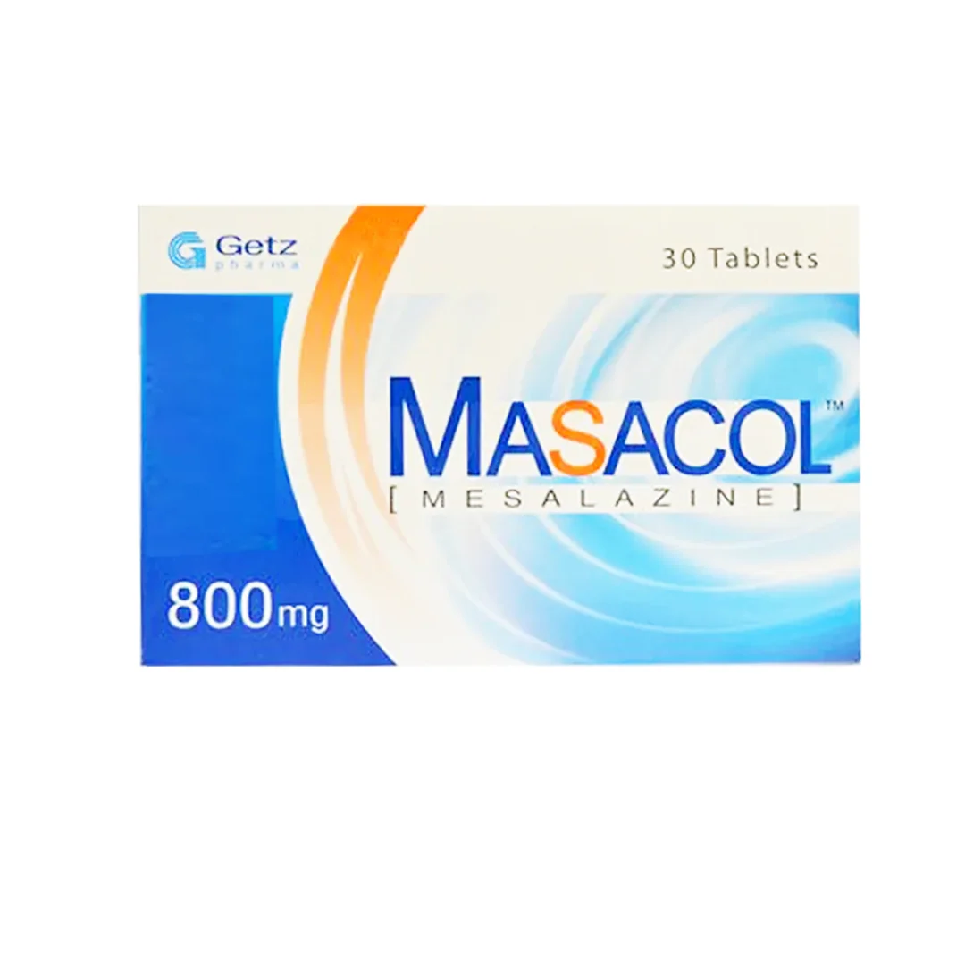 Masacol (Mesalazine) 800mg, 30 Ct - Getz Pharma