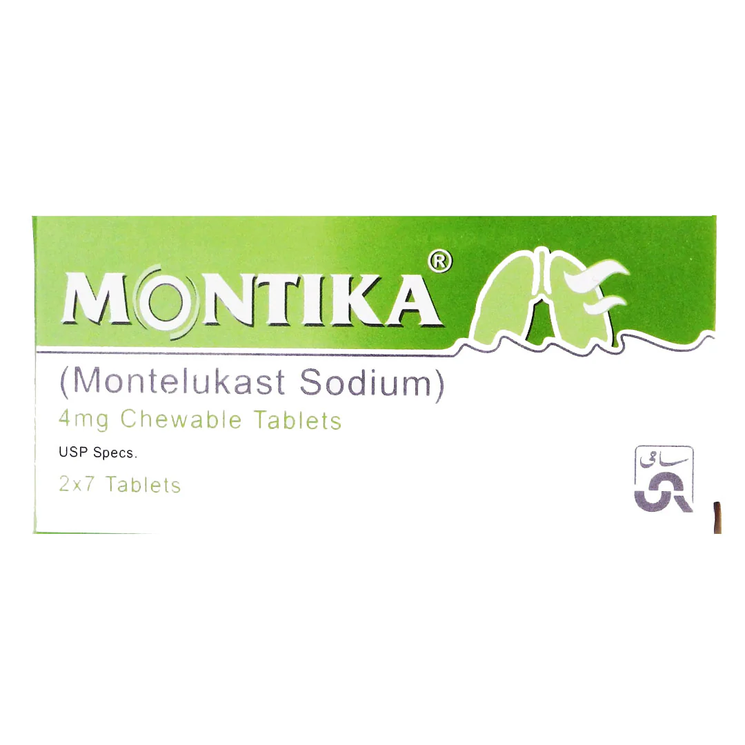 Montika (Montelukast) 4mg, 14 Ct - Sami Pharma