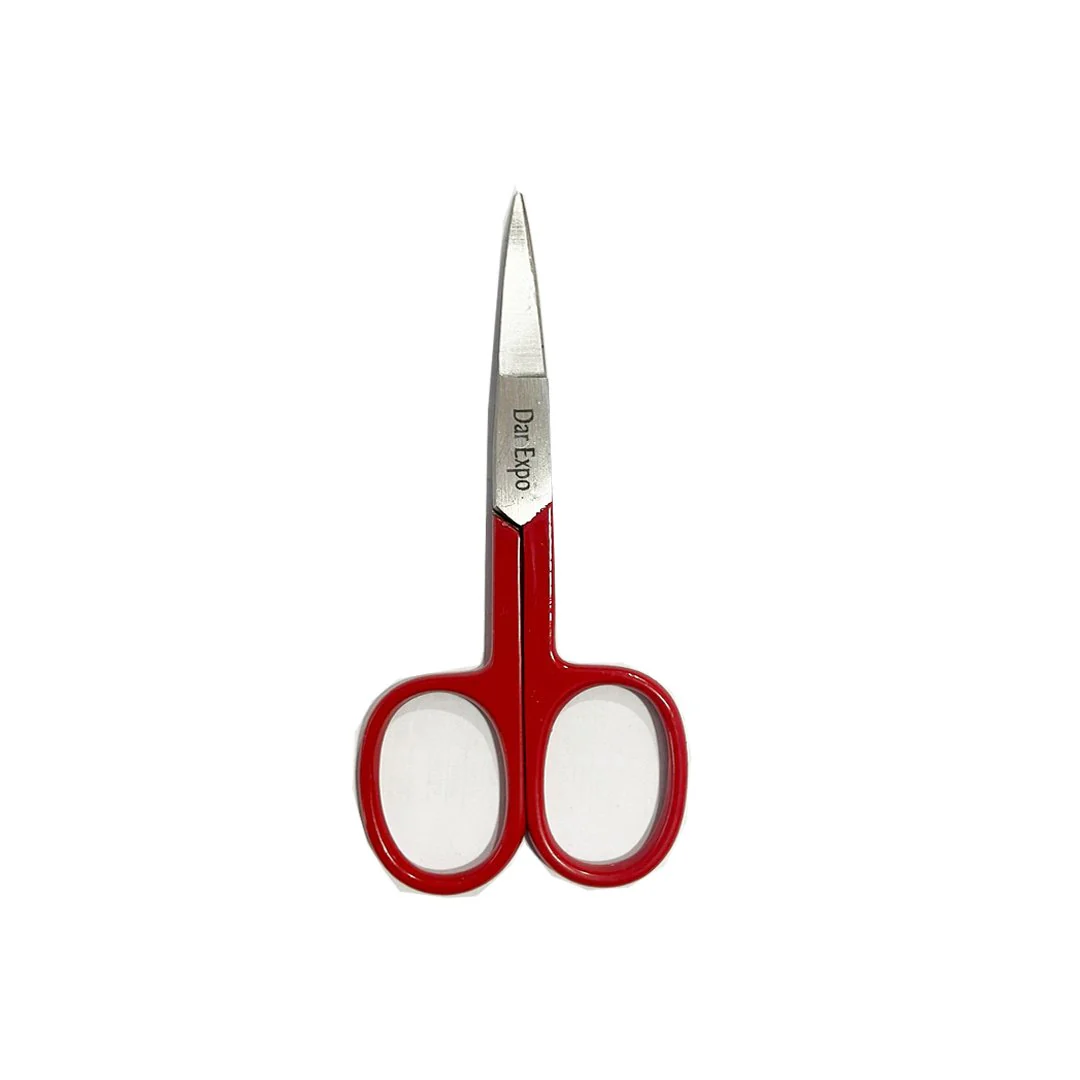 Nail Scissor Curved Colour Coated 3.5", 1 Ct - Dar Expo - Image 2