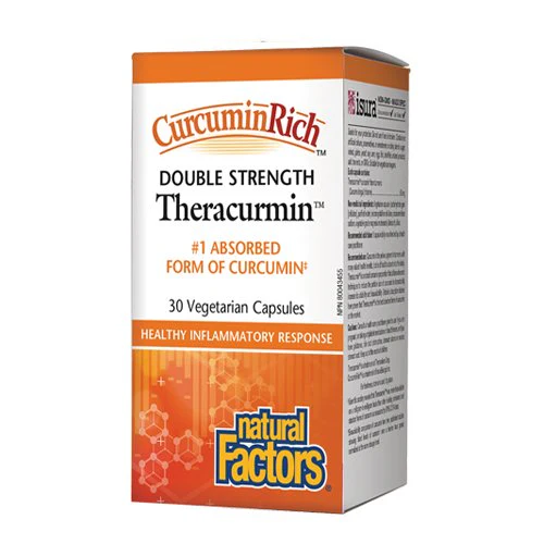 Natural Factors CurcuminRich™ Theracurmin® Double Strength, 30 Ct