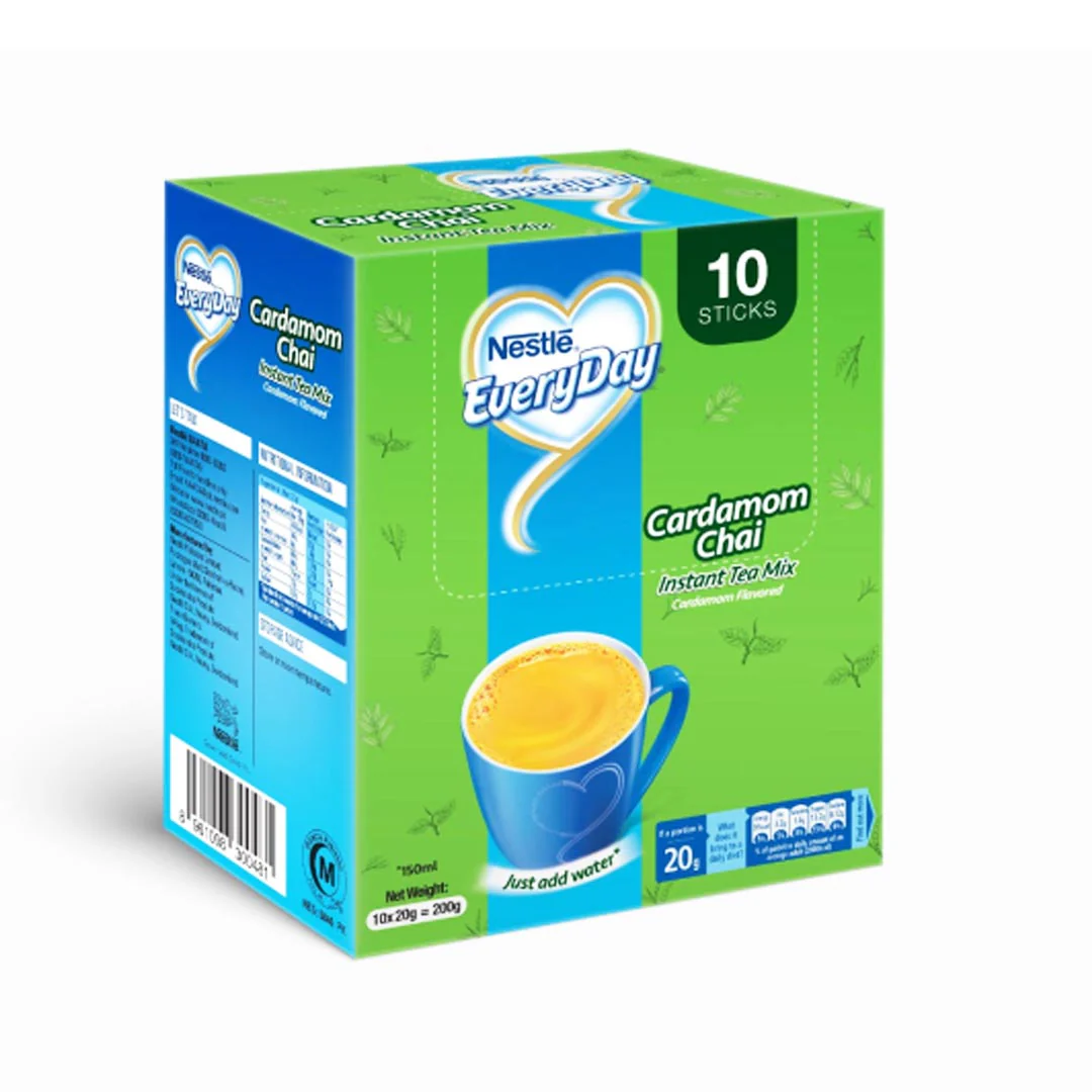 Nestle Everyday Cardamom Chai Instant Tea Mix Sachet, 20g - Image 2