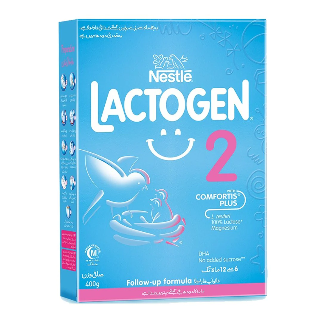 Nestle LACTOGEN 2 Activ Gro Follow-up Formula, 400g - Image 2
