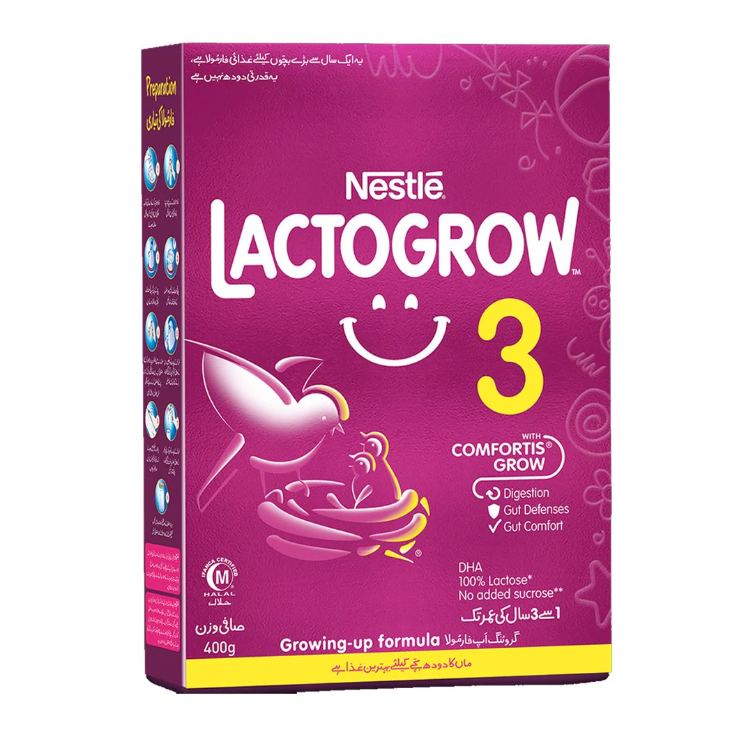 Nestle LACTOGROW 3 Activ Gro, 400g - Image 2