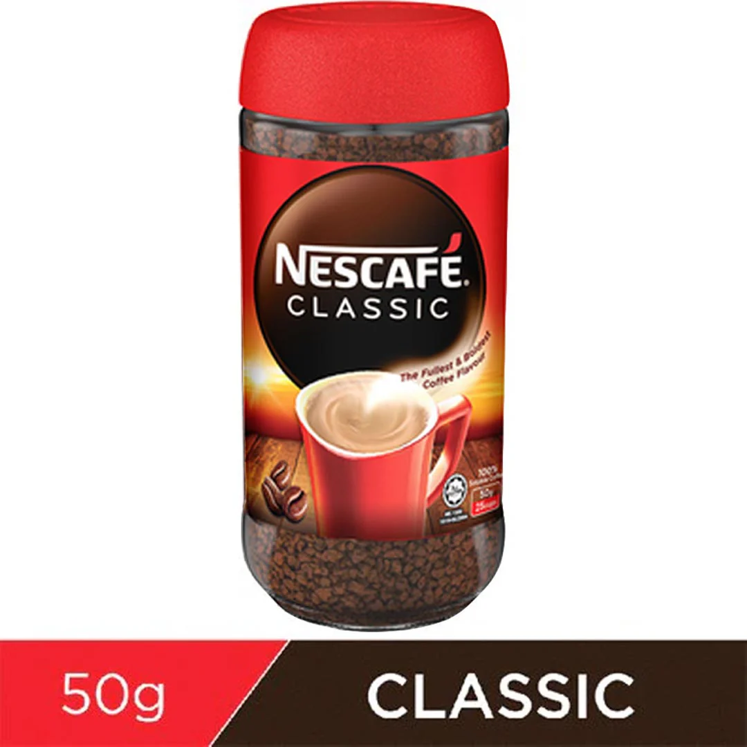 Nestle Nescafe Classic Coffee, 50g - Image 2