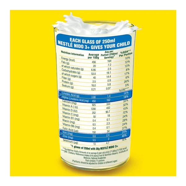 Nestle NIDO 3+, 375g - Image 2