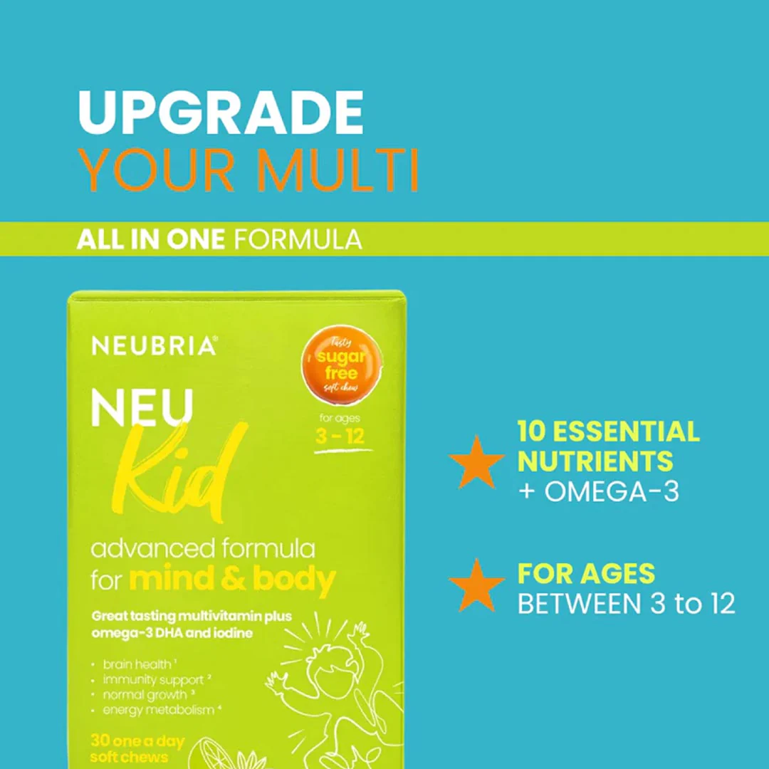 Neubria Neu Kid Multivitamin Plus Omega-3 Soft Chews, 30 Ct - Image 2