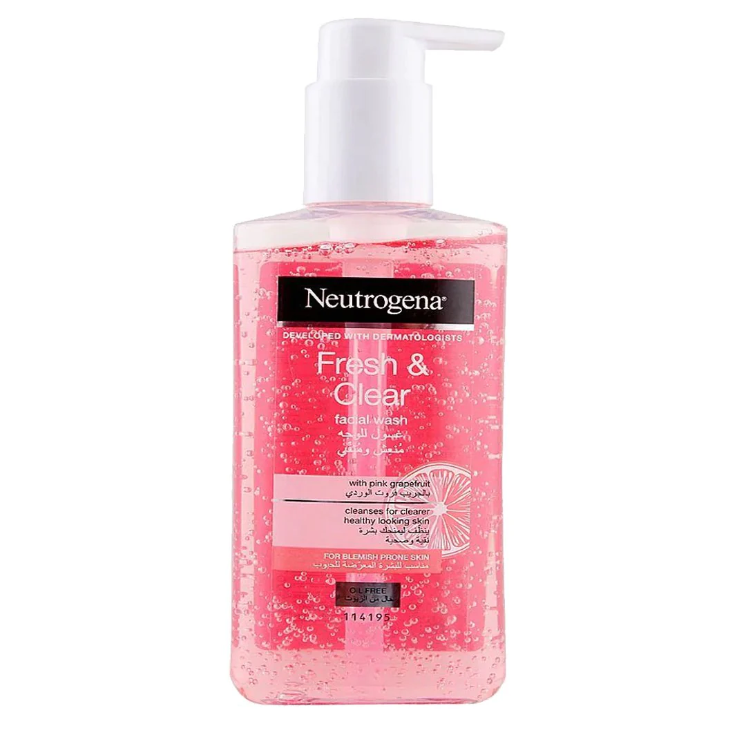 Neutrogena Fresh & Clear Facial Wash, 200ml
