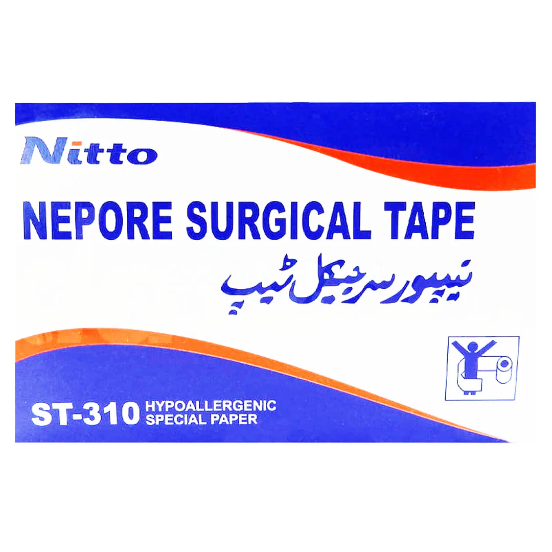 Nitto Nepore Surgical Tape 2"X4.5M 6 Rolls