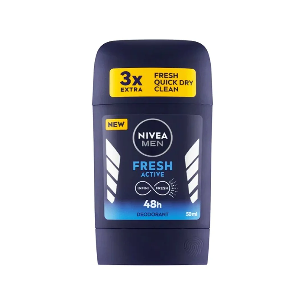 Nivea Men Fresh Active Deodorant Stick, 50ml