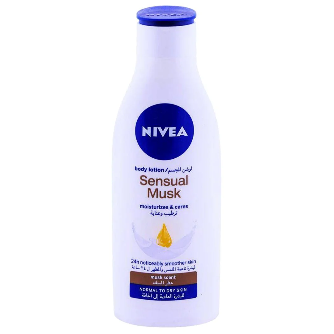 Nivea Sensual Musk Moisturizers & Cares Body Lotion, 250ml
