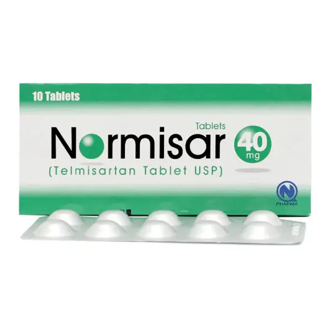 Normisar (Telmisartan) 40mg, 10 Ct - Nabiqasim