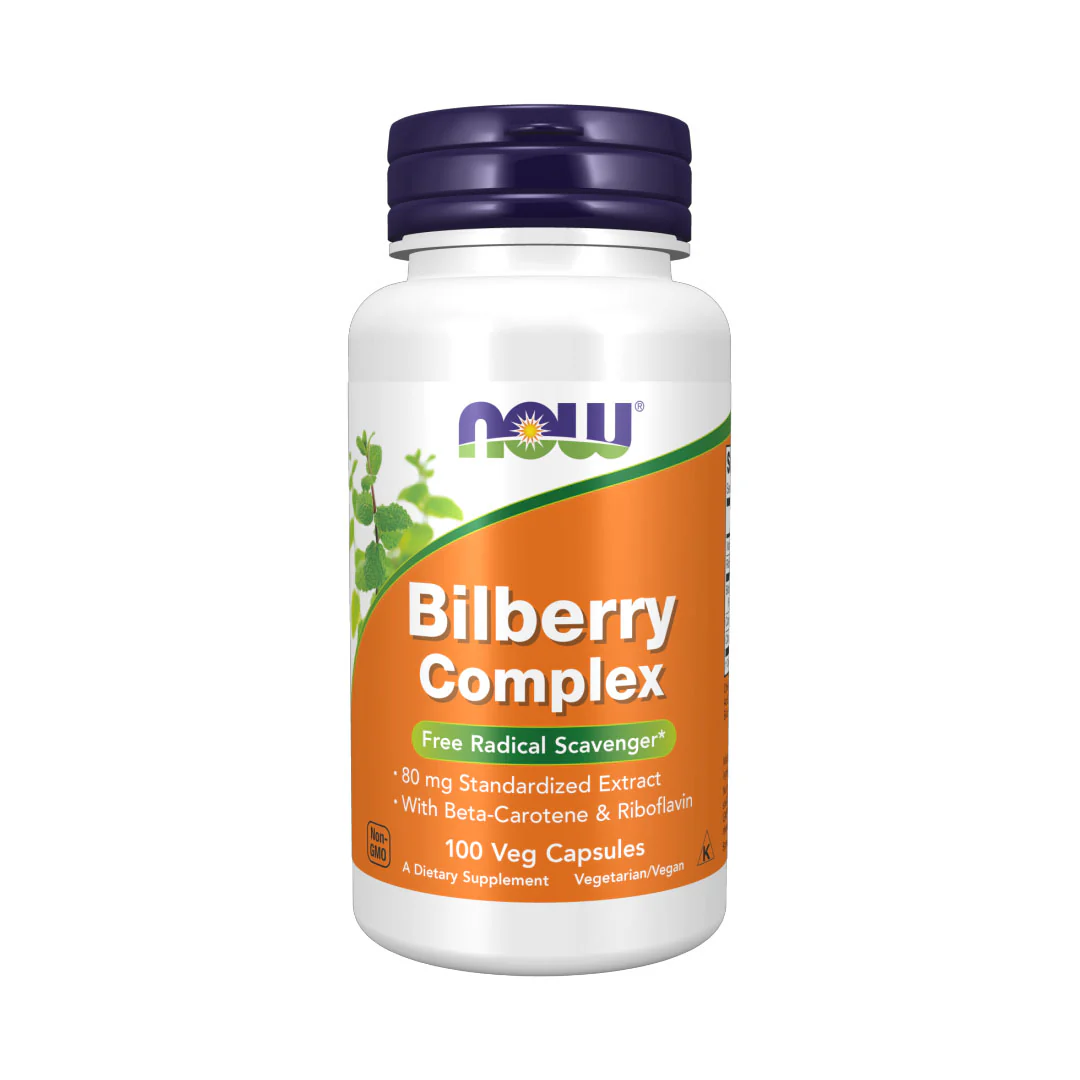 Now Bilberry Extract, 100 Ct