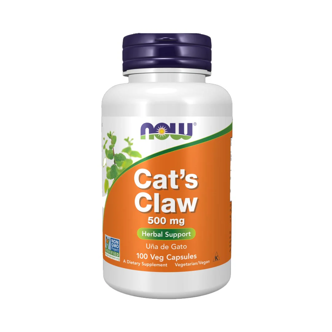 NOW Cat's Claw 500mg, 100 Ct