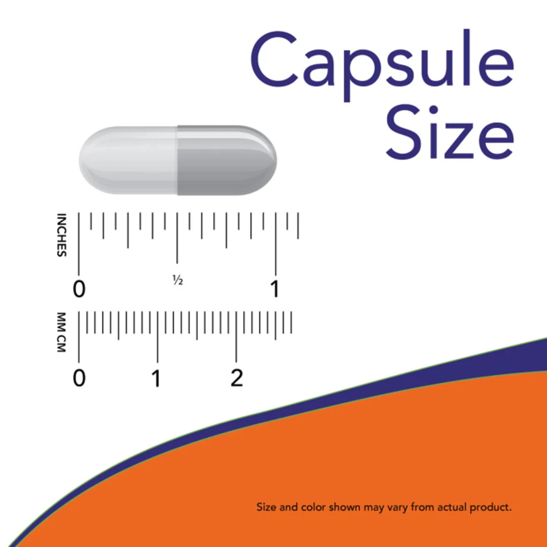 NOW Glycine 1000mg, 100 Ct - Image 3