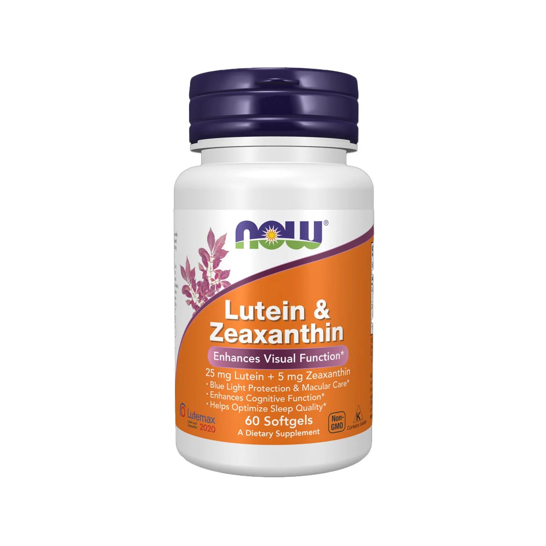 NOW Lutein & Zeaxanthin, 60 Ct