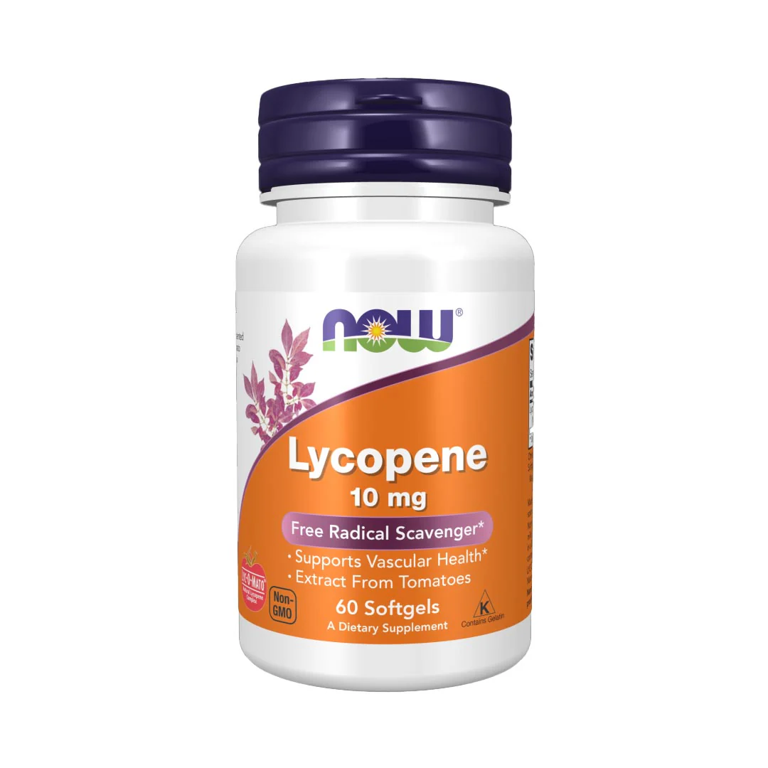 NOW Lycopene 10mg, 60 Ct
