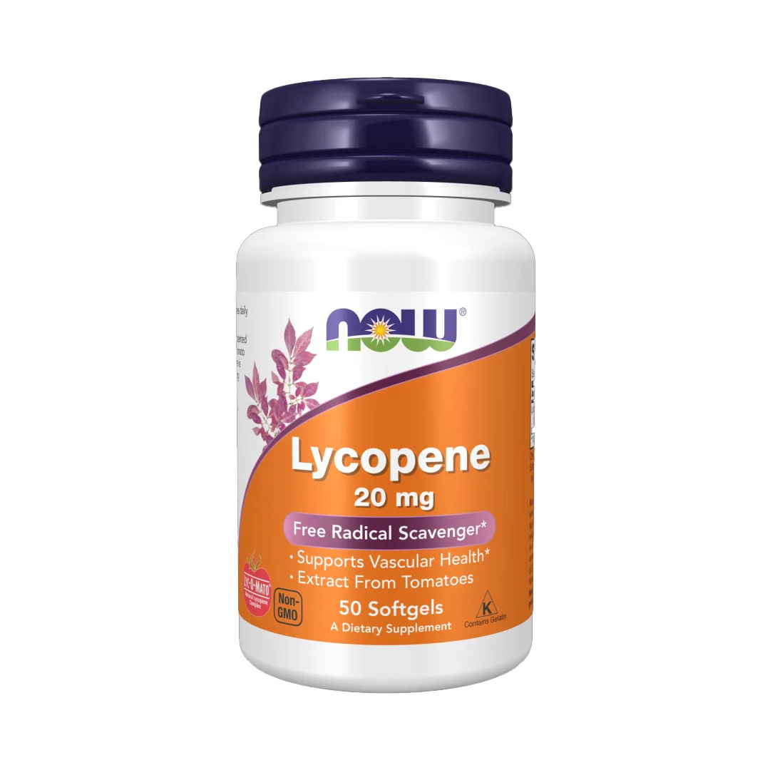 NOW Lycopene 20mg, 50 Ct