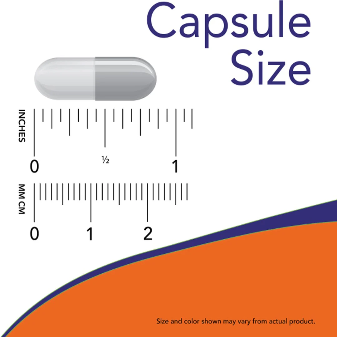 NOW PABA 500mg, 100 Ct - Image 3