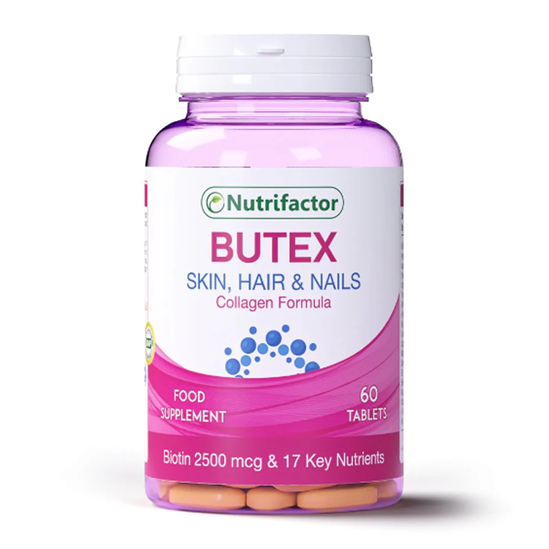 Nutrifactor Butex Skin, Hair & Nails (Collagen Formula), 60 Ct