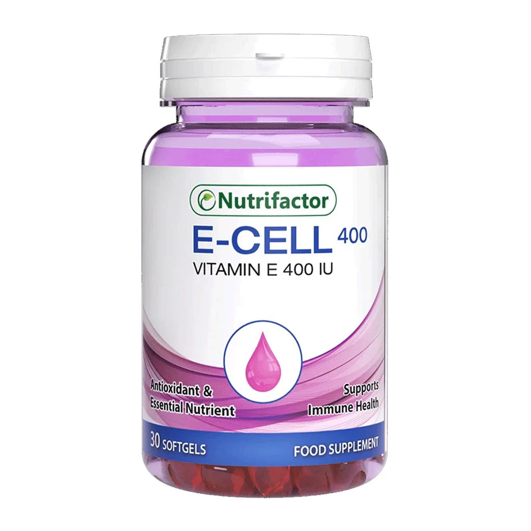 Nutrifactor E-Cell 400 (Vitamin E), 30 Ct