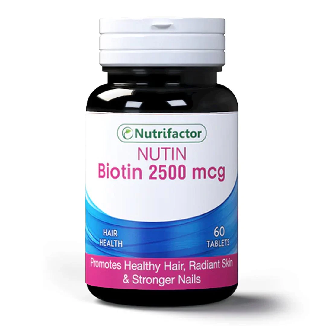 Nutrifactor Nutin (Biotin 2500 mcg), 60 Ct